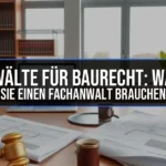 Anwälte für Baurecht: Wann Sie einen Fachanwalt brauchen