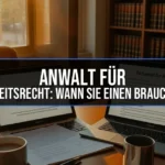 Anwalt für Arbeitsrecht: Wann Sie einen brauchen