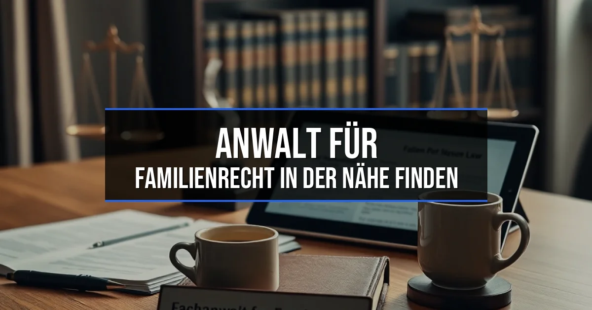 Anwalt für Familienrecht in der Nähe finden