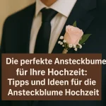 Die perfekte Ansteckblume für Ihre Hochzeit: Tipps und Ideen für die 'Ansteckblume Hochzeit