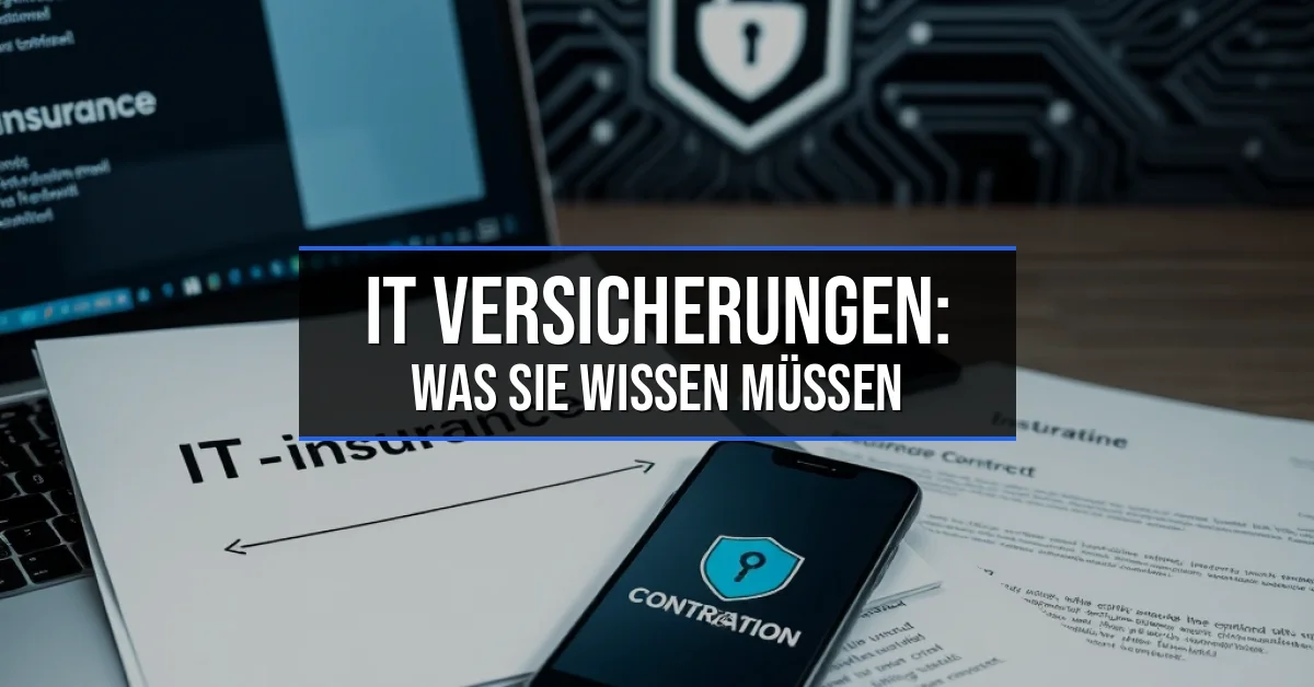 IT Versicherungen: Was Sie Wissen Müssen