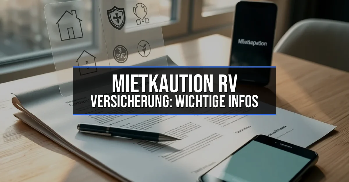 Mietkaution RV Versicherung: Wichtige Infos