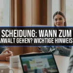 Scheidung: Wann zum Anwalt gehen? Wichtige Hinweise