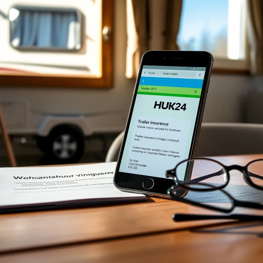 So schließen Sie die Versicherung für Wohnanhänger bei HUK24 ab huk24 anhänger versicherung