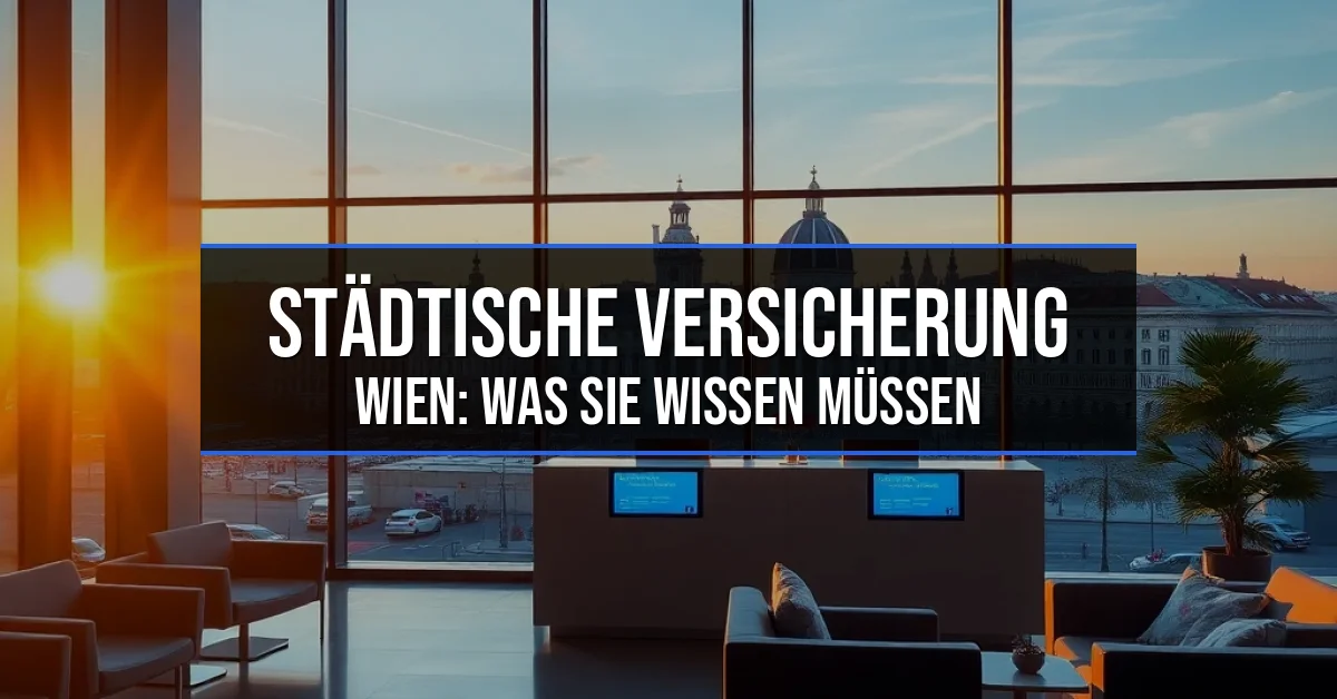 Städtische Versicherung Wien: Was Sie wissen müssen